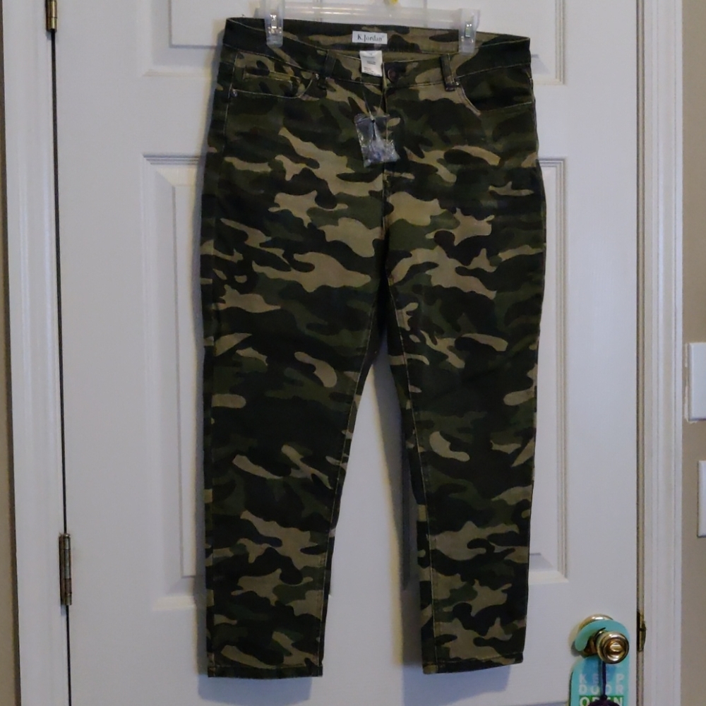 K Jordan - Size 14 - Camouflage Jeans